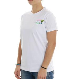 T-SHIRT BIKINI E MARGARITA BIANCO